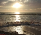 coucher soleil digue