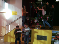 enfants et sapin