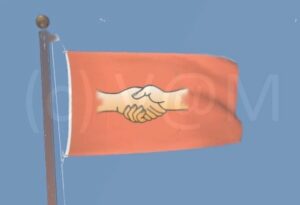 (c) logo VAM flottant au vent