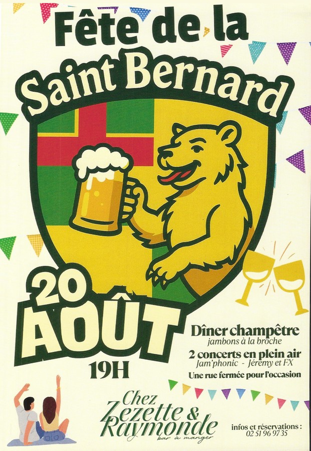 affiche st bernard