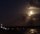 lune et lumières nuit
